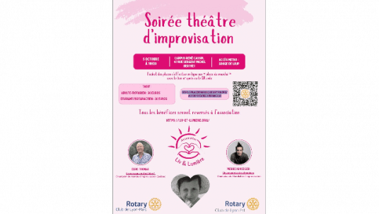 Save the date ! Soirée théâtre d'improvisation